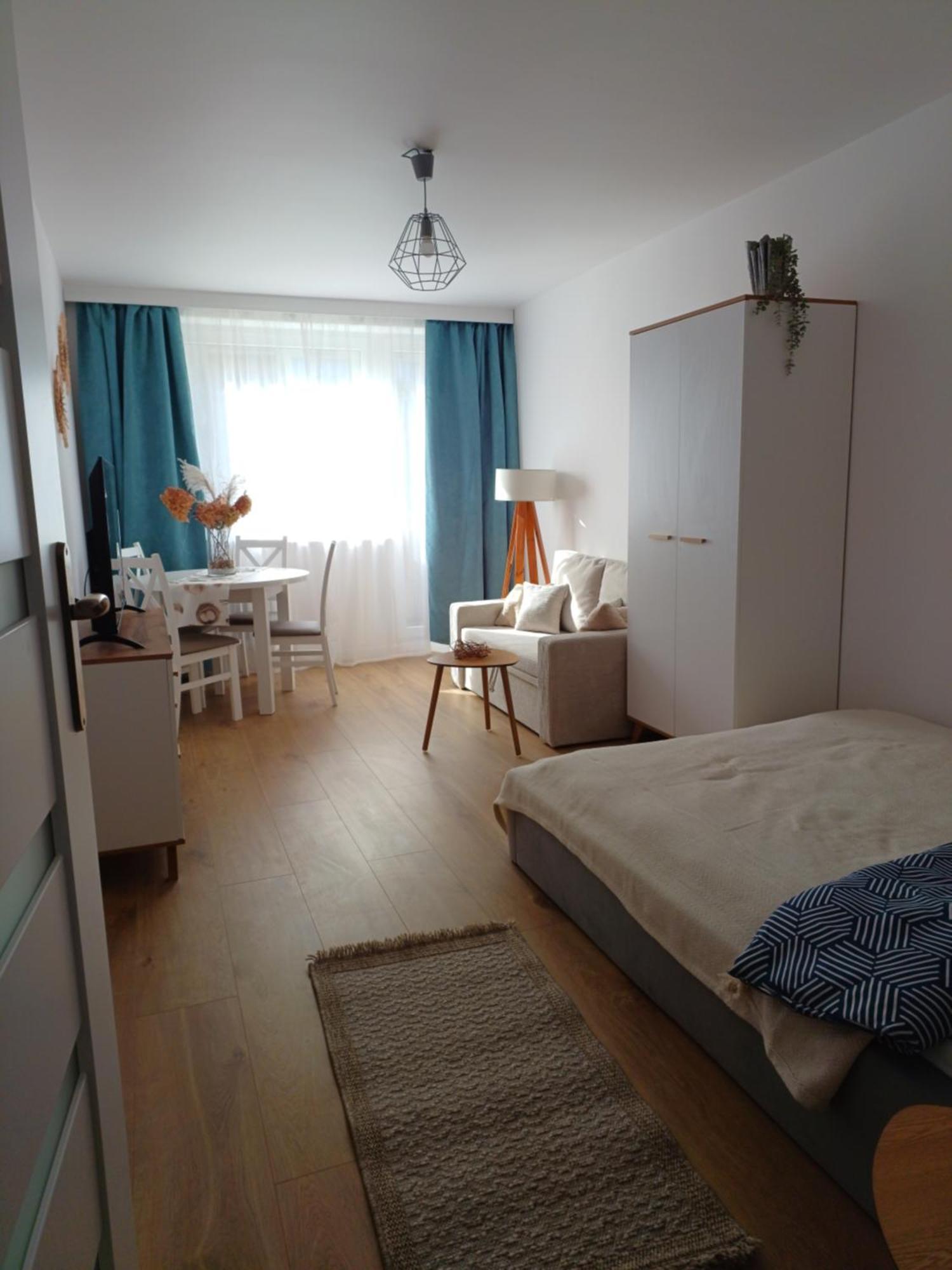 Апартаменты Apartament Turkusowy Гданьск Экстерьер фото