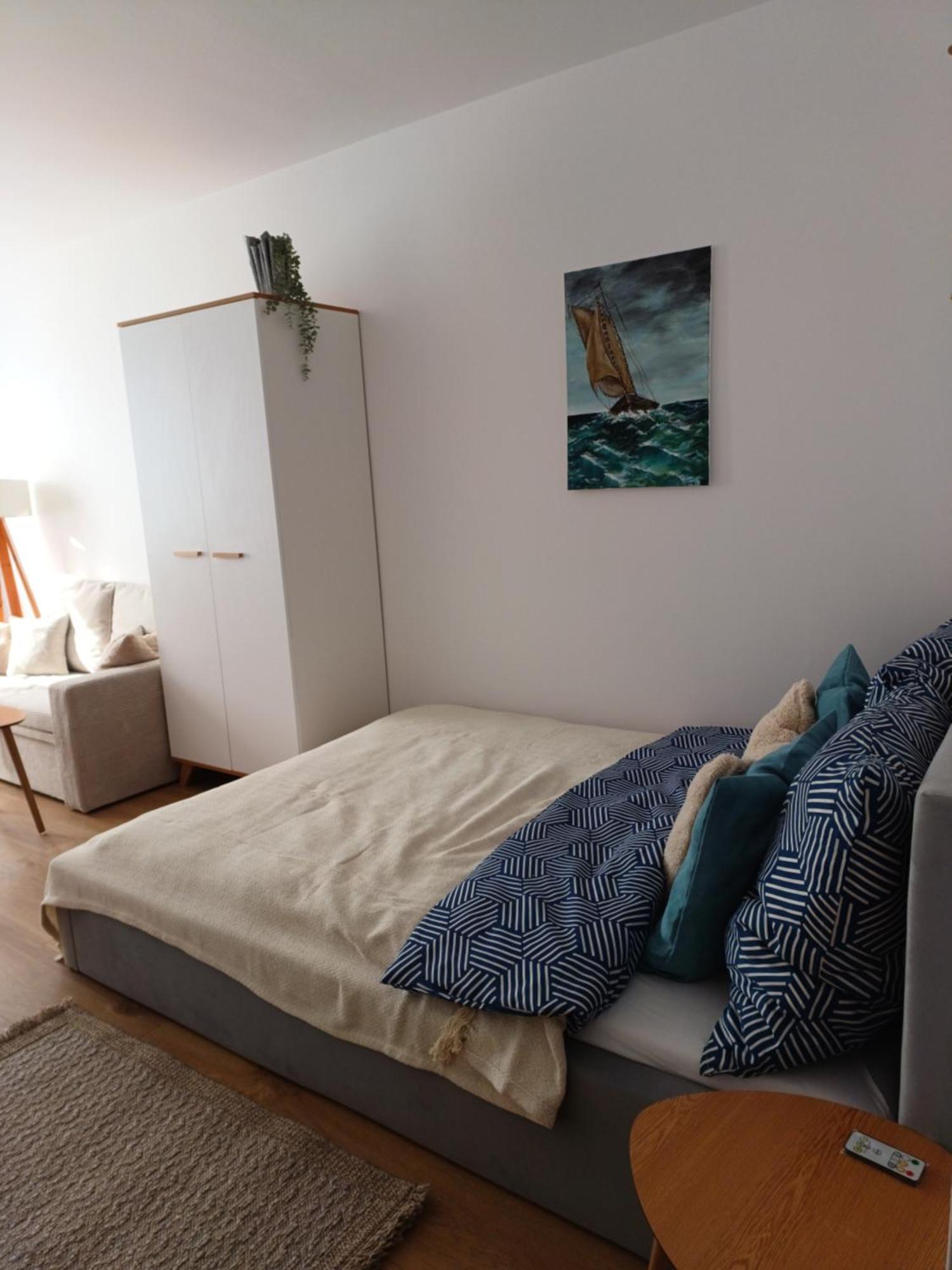 Апартаменты Apartament Turkusowy Гданьск Экстерьер фото